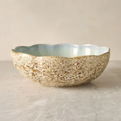 West Elm Seashell Serve Bowl
