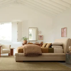 West Elm Sebastian Upholstered Bed