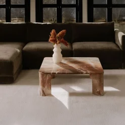 West Elm Selano Marble Coffee Table (36")