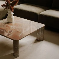West Elm Selano Marble Coffee Table (36")