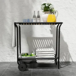 West Elm Selune Outdoor Cart (33")