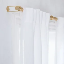 West Elm Sheer European Flax Linen Curtain