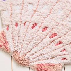 West Elm Shell Shaped Bath Mat