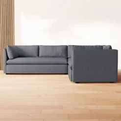 West Elm Shelter 3-Piece L-Shaped Sectional (106")