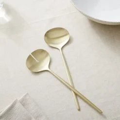 West Elm Sidney Stainless Steel Serving Utensils (Set of 2)
