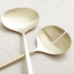 West Elm Sidney Stainless Steel Serving Utensils (Set of 2)