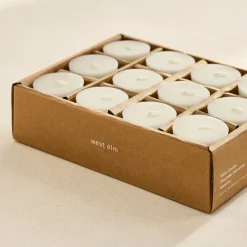 West Elm Signature Wax Votive Candles (Set of 12)