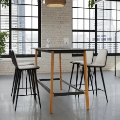 West Elm Simii Goldilox Standing Height Table