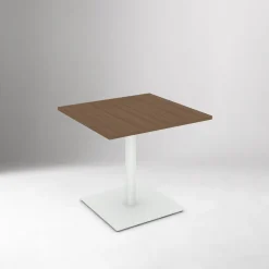 West Elm Simii Trellex Square Disc Base Table