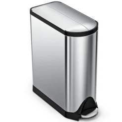 West Elm simplehuman Butterfly Step Trash Can
