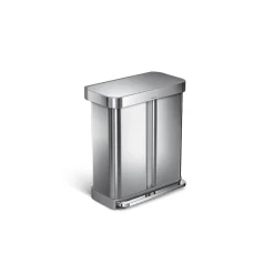 West Elm simplehuman Dual Compartment Recycler