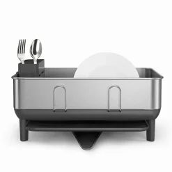 West Elm simplehuman Kitchen Compact Steel Frame Dish Rack
