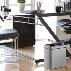 West Elm simplehuman 20L Dual Compartment Slim Open Can