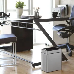 West Elm simplehuman Slim Open Can