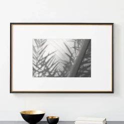 West Elm Simply Framed Certificate Frame - Black & Gold