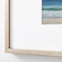 West Elm Simply Framed Oversized Gallery Frame - Warm Silver