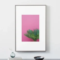 West Elm Simply Framed Oversized Gallery Frame - Silver Blackout