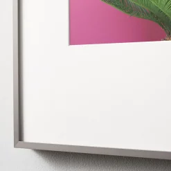 West Elm Simply Framed Oversized Gallery Frame - Silver Blackout