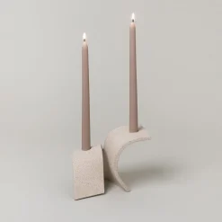 West Elm SIN Laze Candelabra Folded Taper Candleholder
