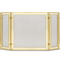 West Elm Sinclair Fireplace Screen