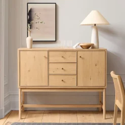 West Elm Siobhan Oak Tall Sideboard (50")