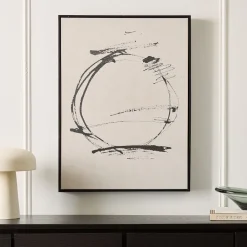 West Elm Sketchy Circle Wall Art