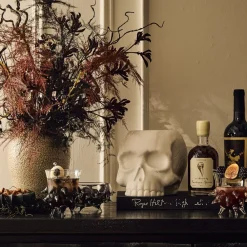 West Elm Skull Luminaires Candleholders