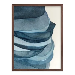 West Elm Sky Pebbles Framed Wall Art by Minted for