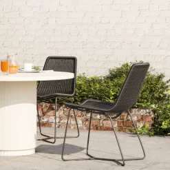 West Elm Slope Indoor/Outdoor Dining Chair
