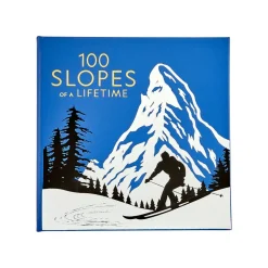 West Elm 100 Slopes of a Lifetime Leather-Bound Book
