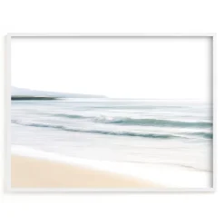 West Elm Slow Tide Framed Wall Art by Minted for