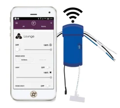 West Elm Smart Home Ceiling Fan Wi-Fi Receiver