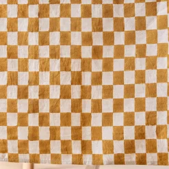 West Elm Soil to Studio Divya Block-Printed Linen Runner