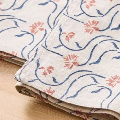 West Elm Soil to Studio Juhi Block-Printed Linen Napkins (Set of 2)