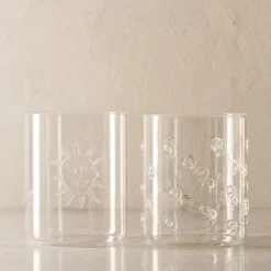 West Elm Solei Double Old Fashioned Glass Sets