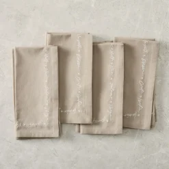 West Elm Solei Embroidered Napkin Sets