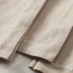 West Elm Solei Embroidered Napkin Sets