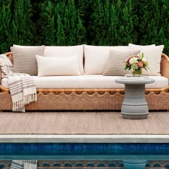 West Elm Solen Outdoor Woven Sofa (84")