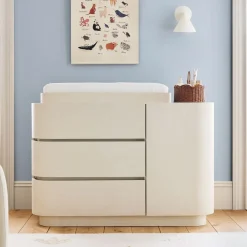 Kids West Elm Solstice Narrow Dresser with Removable Topper (48")