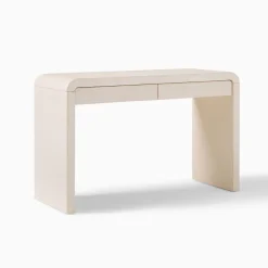 West Elm Solstice Painted Raffia Desk (48")