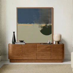West Elm Solstice Wood Media Console (–)