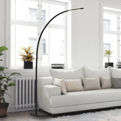 West Elm Sonic LED Arc Lamp w/ Smart Switch (91")