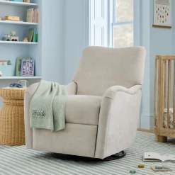 Kids West Elm Sophie Manual & Power Swivel Glider Recliner