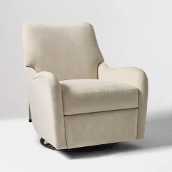 Kids West Elm Sophie Manual & Power Swivel Glider Recliner