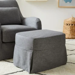 Kids West Elm Sophie Slipcover Ottoman