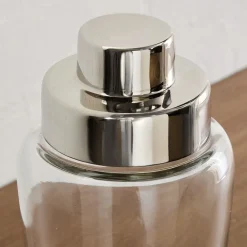 West Elm Soro Metal & Glass Cocktail Shaker