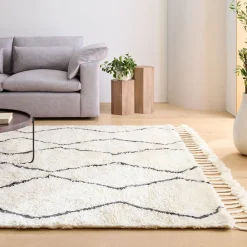 West Elm Souk Shag Wool Rug