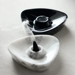 West Elm SoulDesign1 Marble Incense Cone Holder