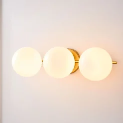 West Elm Sphere & Stem 3-Light Sconce (24")