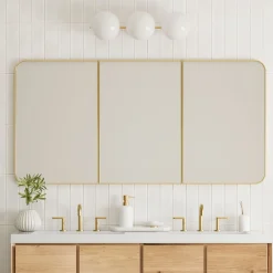 West Elm Sphere & Stem 3-Light Sconce (24")